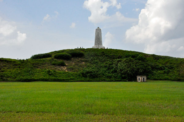 a look back up at the tower